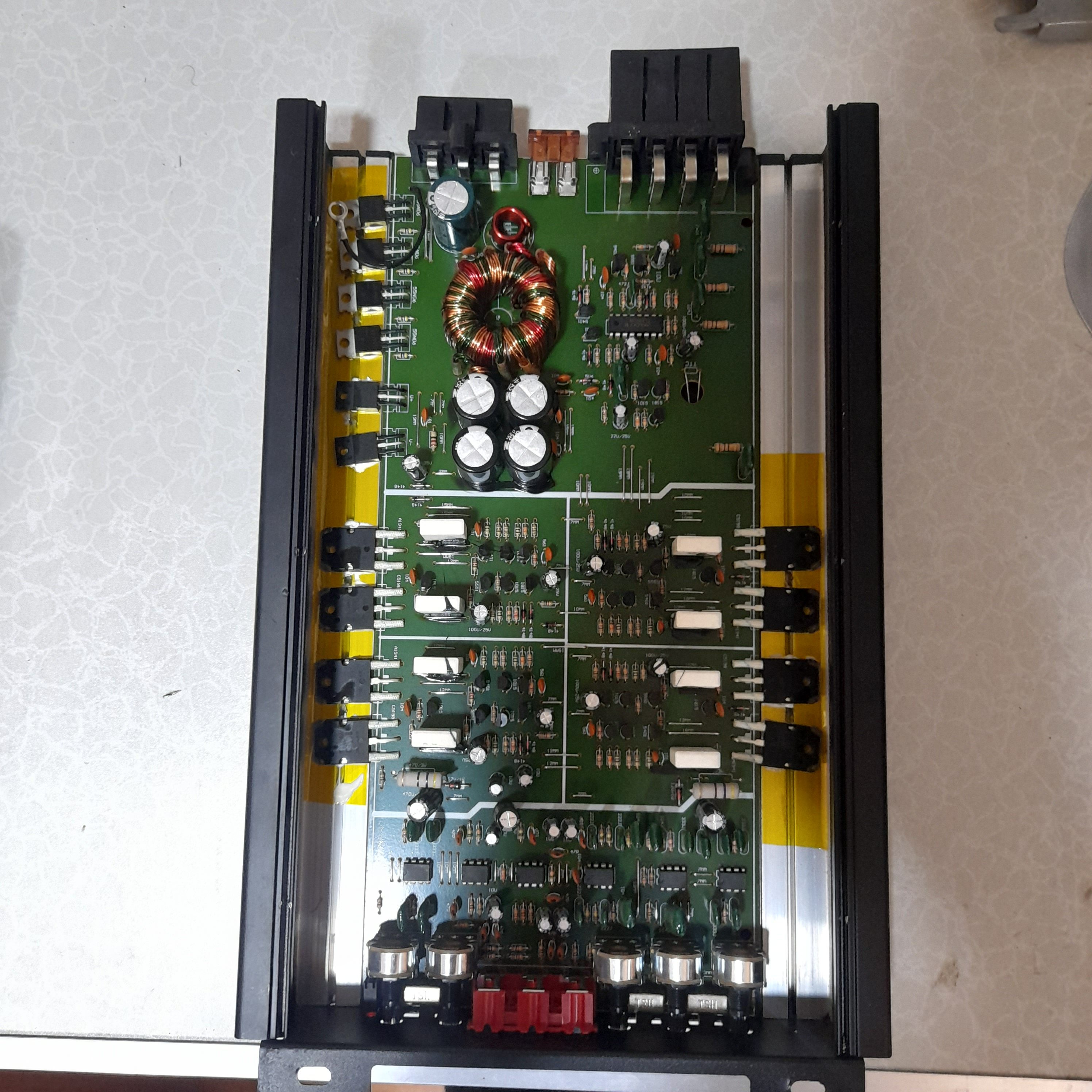 Servicio Técnico Amplificador Tasbel TA-1600.4 Reparación.