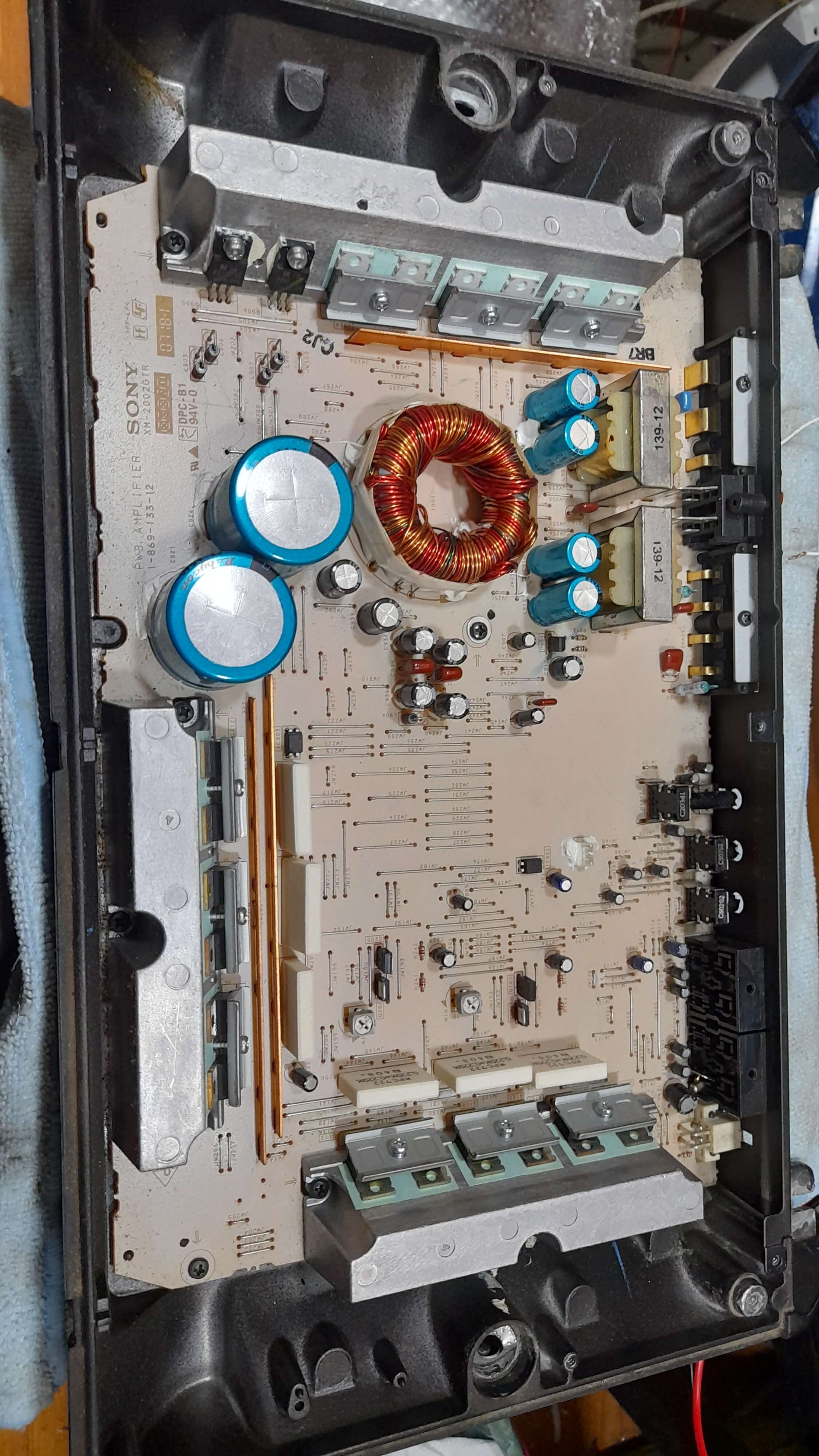 Servicio Técnico Amplificador Sony XM-GTR2022