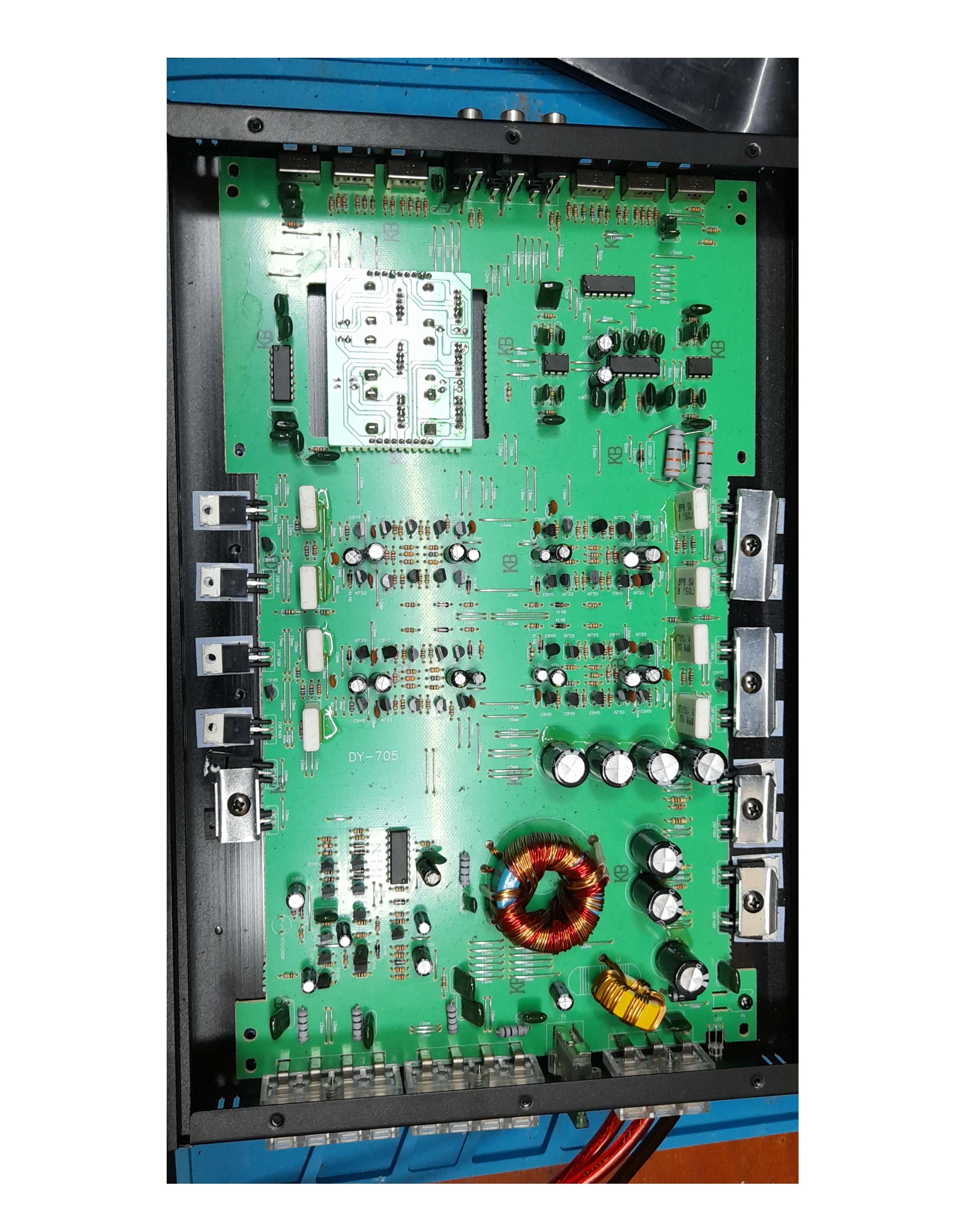 Servicio Técnico Amplificador V12 3800Watt, 4 Canales, 12Volt, WDK-705