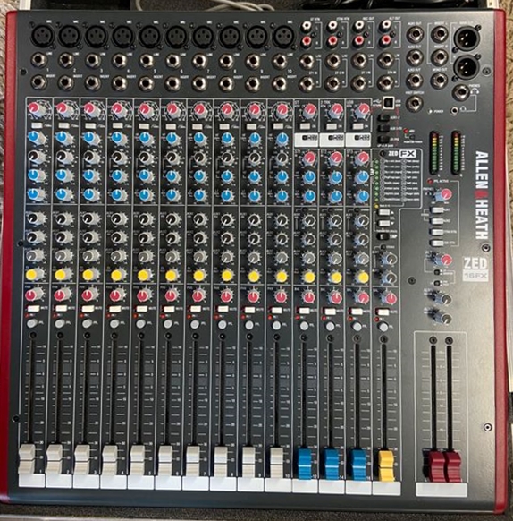 Servicio Técnico Allen & Heath ZED-16FX