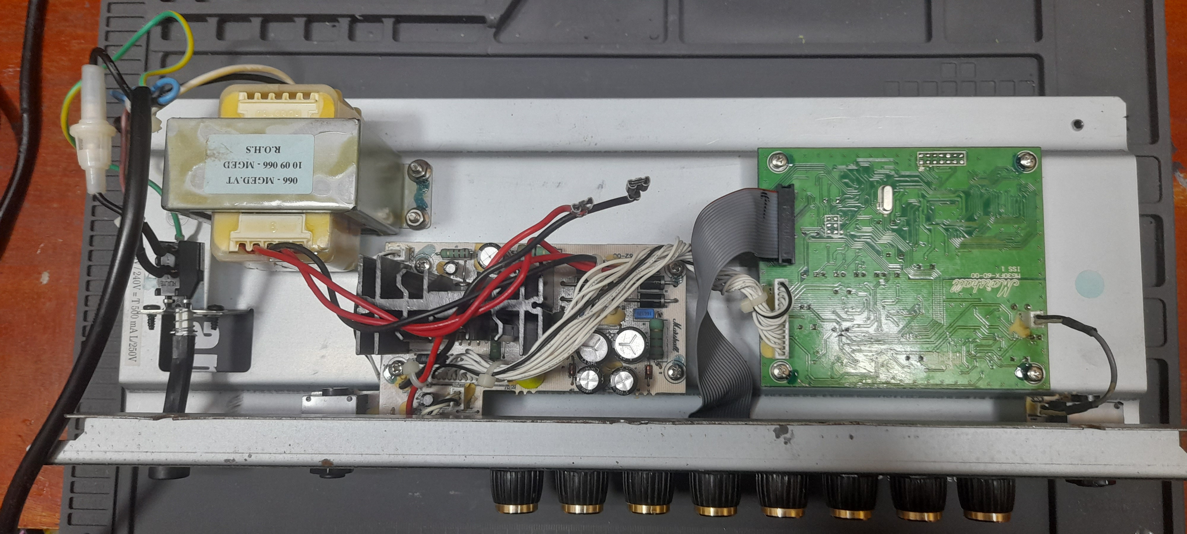 Servicio de mantenimiento de Amplificadores de guitarra Eléctrica