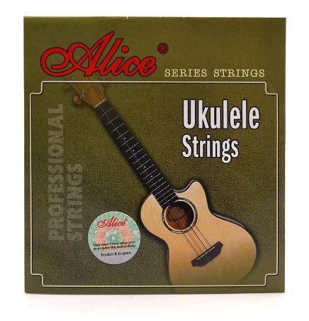 Cuerdas de ukelele de nylon Soprano Alice AU04, 4 unids/set