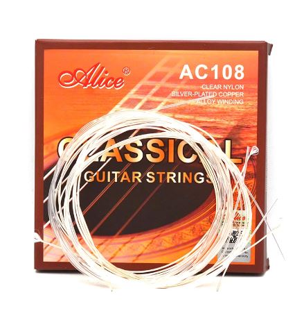 cuerdas individuales de guitarra clásica Alice AC108 ,nylon calibre normal