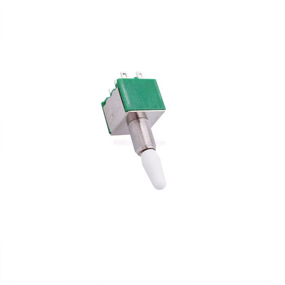 Interruptor de palanca de 6mm verde 6P 2 POS DPDT ON-ON Mini 2A250VAC