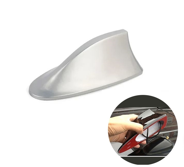 Antena Universal de aleta de tiburón para Auto Plata