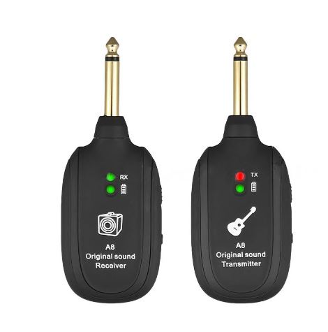 Transmisor Inalámbrico A8  (730 Mhz , 50 M , Para Guitarras Eléctricas , Bajo , Violín)