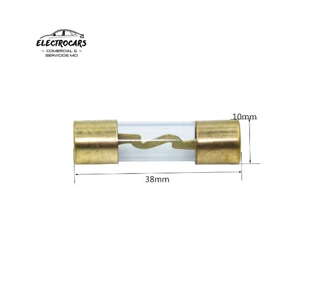 Fusible 80A  (10mmx38mm) KIT de Amplificador Audio