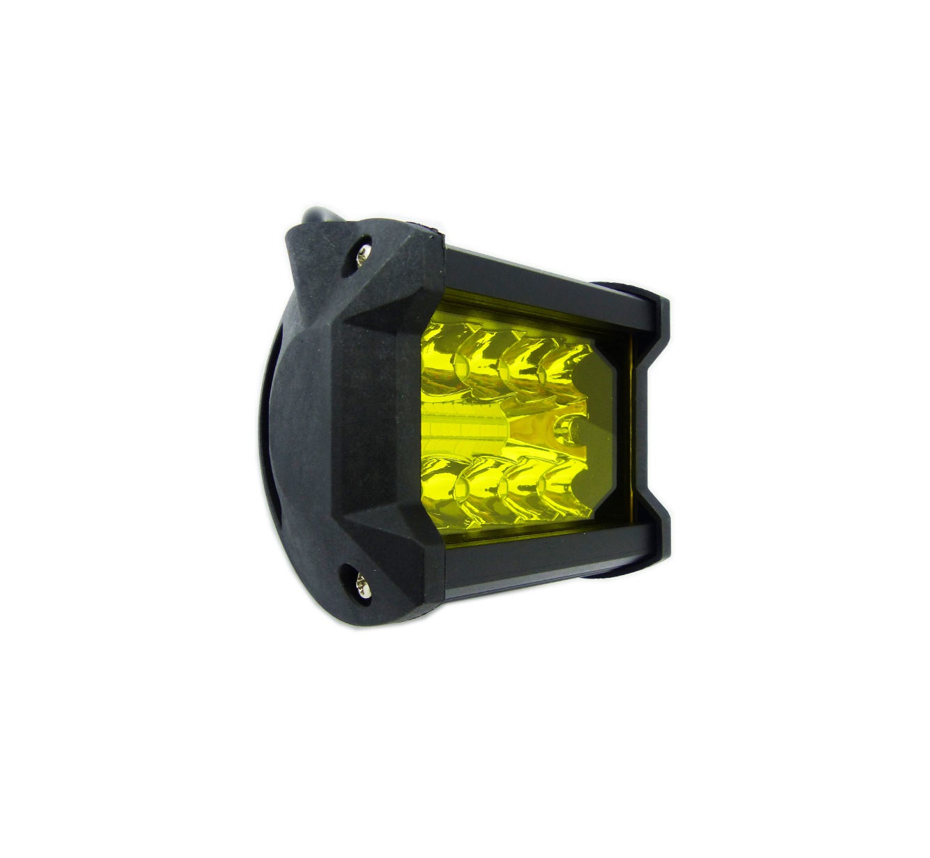 Neblinero LED Amarillo ,Par, Rectangular, 12/24 Volt, Set X 2 Unidades