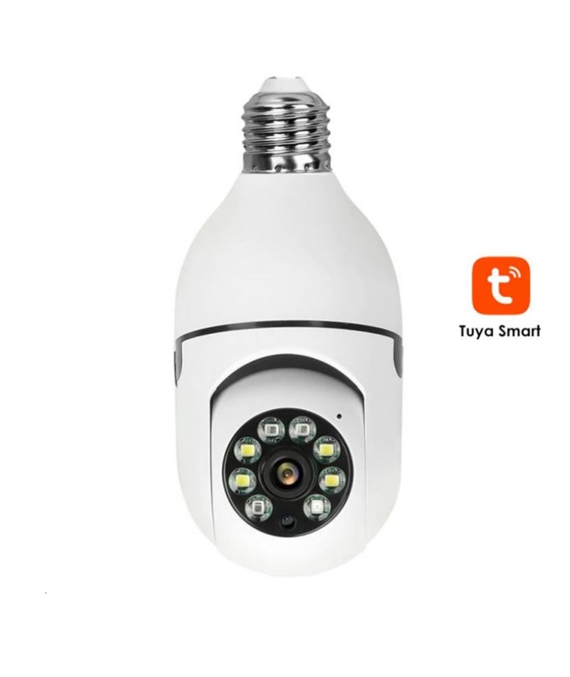 Cámara de Vigilancia interior soquete Universal E27 App Tuya smart