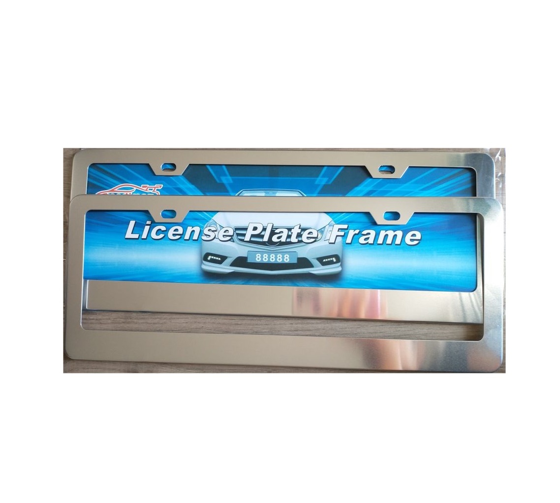 Porta Patente Universal Metálico Cromo