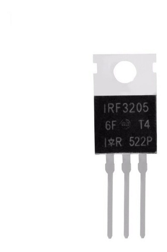 Irf3205, 98a, 55v, 150w,transistor Mosfet Canal N Pack De 5