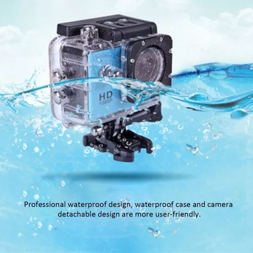 CAMARA DEPORTIVA SUMERGIBLE FULL HD 1080P VIDEO SPORT