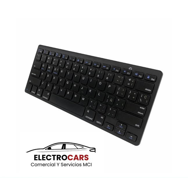 Teclado Bluetooth, teclado inalámbrico BK-3001 (RTT-KBD-0233) Color negro
