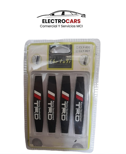 X4 Tope De Puerta Goma Trd Racing Development Adhesivo Tuning.