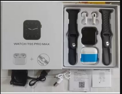 Reloj T55 Pro Max + Audífonos