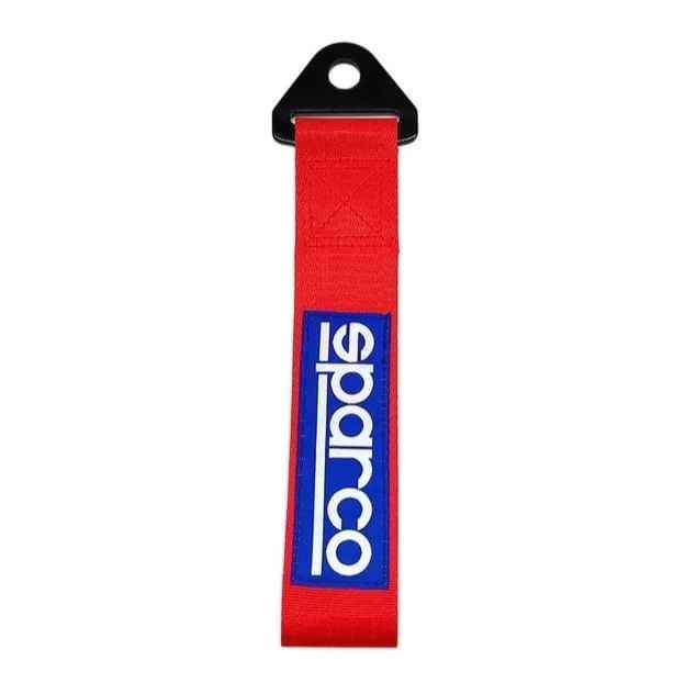 Gancho De Remolque Auto Tuning Universal  Sparco  Rojo