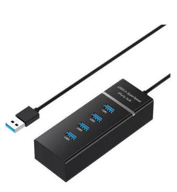 Hub Usb 4 Puertos Usb 3.0 Super Speed 5 Gbps Led