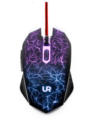 Mouse Gamer de Cable Trenzado 1.2 Metros y RGB