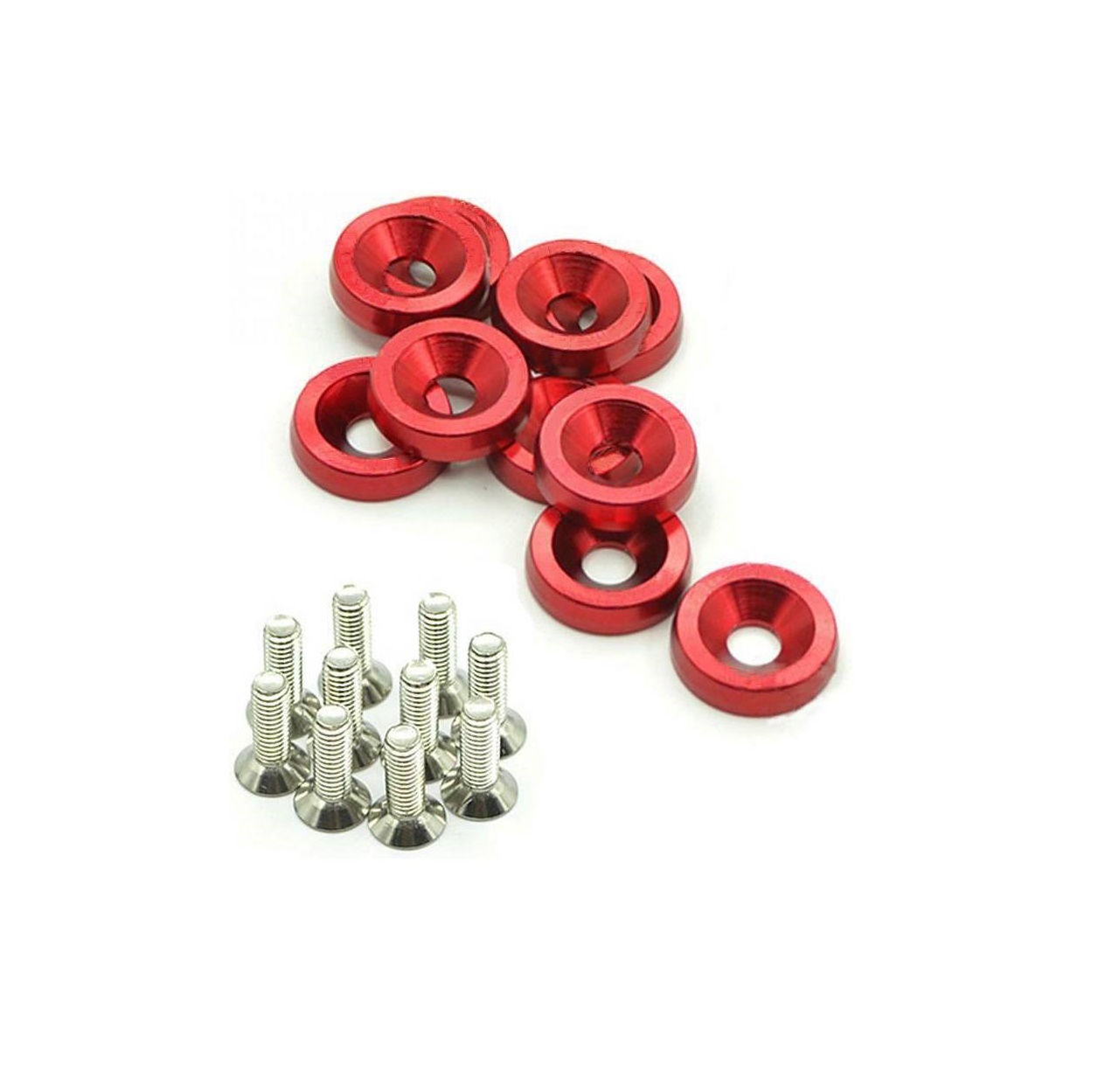 Pernos De Motor Auto Universal ROJO tuning .