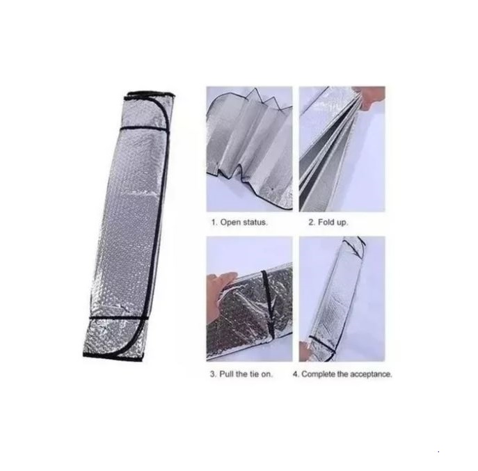 Tapa Parabrisas Para Sol Cubre Vidrio Auto Camioneta Anti-uv