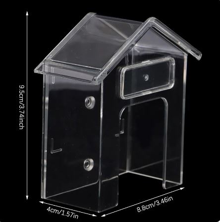 Cubierta para timbre inalámbrico de acrílico diseño impermeable