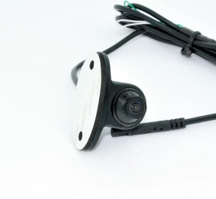 Mini cámara de visión trasera para coche, videocámara frontal de 360 grados