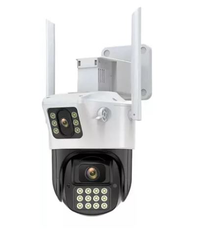 Camara Wifi dual PTZ  P33 APP V380 Pro