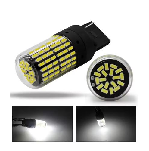 Ampolleta Led T20  1 contactos Blanca x2