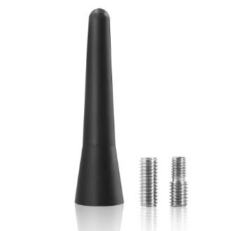 Antena Universal Auto Negra