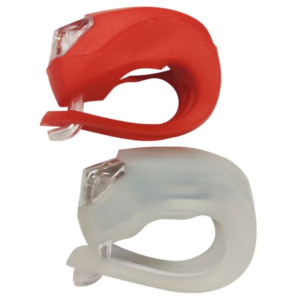 Pack 2 Luces Led Bicicleta Silicona