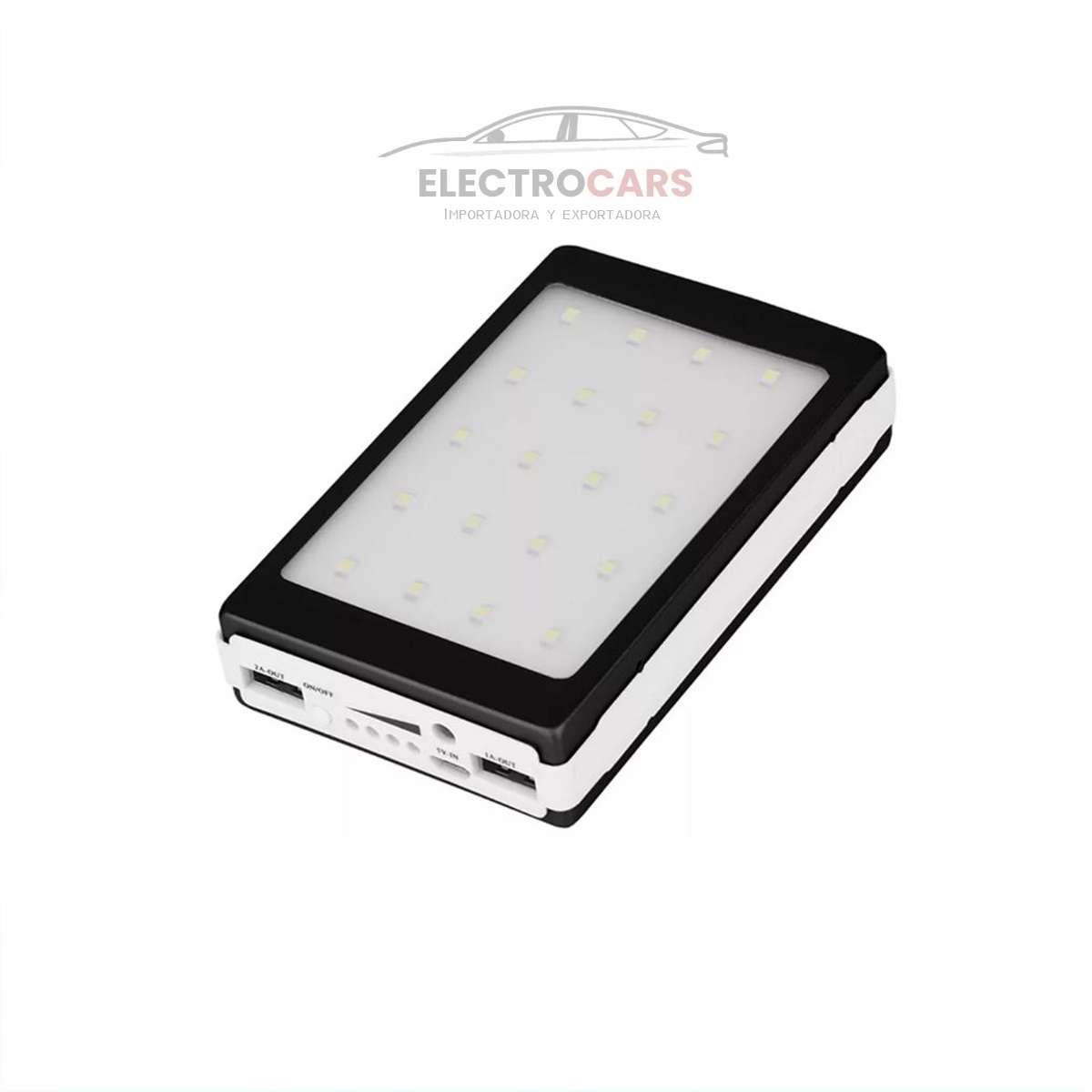 Batería respaldo para celular Power Bank con Carga Solar 36.000 mAH