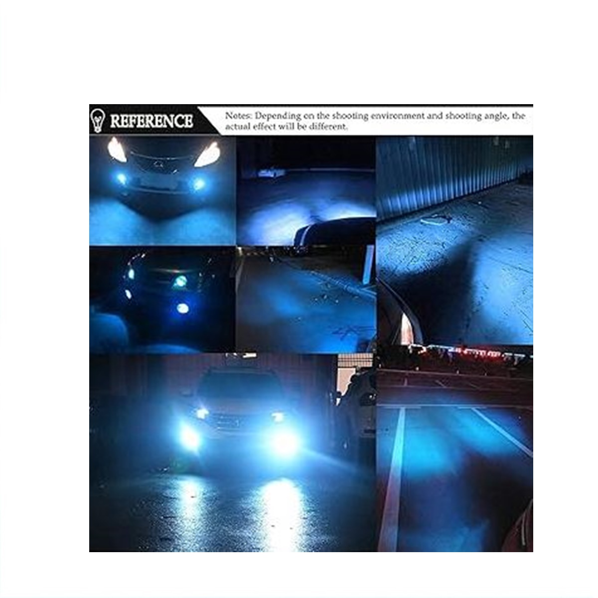 Turbo Led Azul Hielo H7