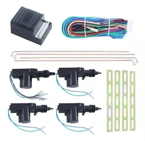 Kit Cierre Centralizado Universal Auto 4 Puertas 12v+ Modulo