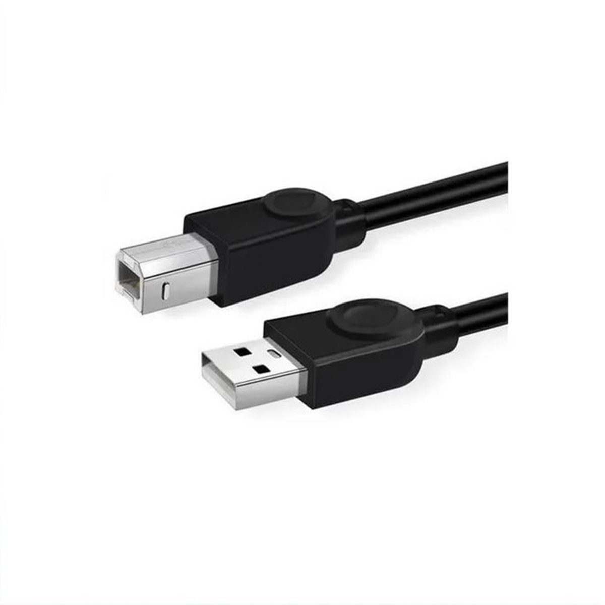 Cable De Impresora Y Scanner A-b De 1.5 Metros Con Usb 2.0 Color Blanco
