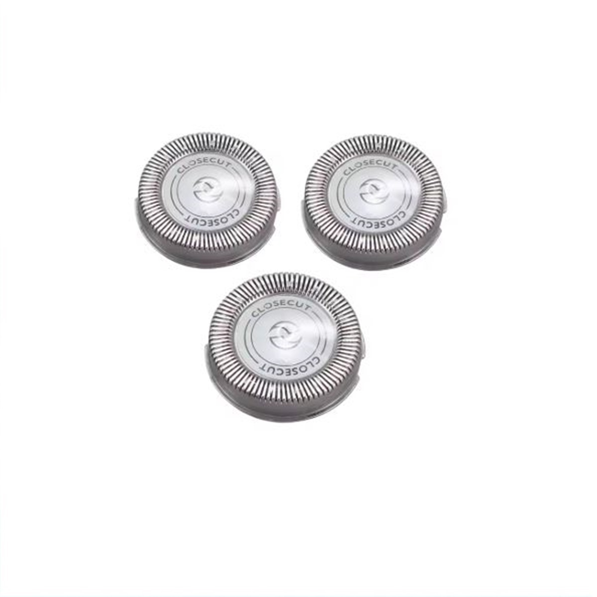 Cabezal de repuesto de 3 uds para philips closecut  HQ