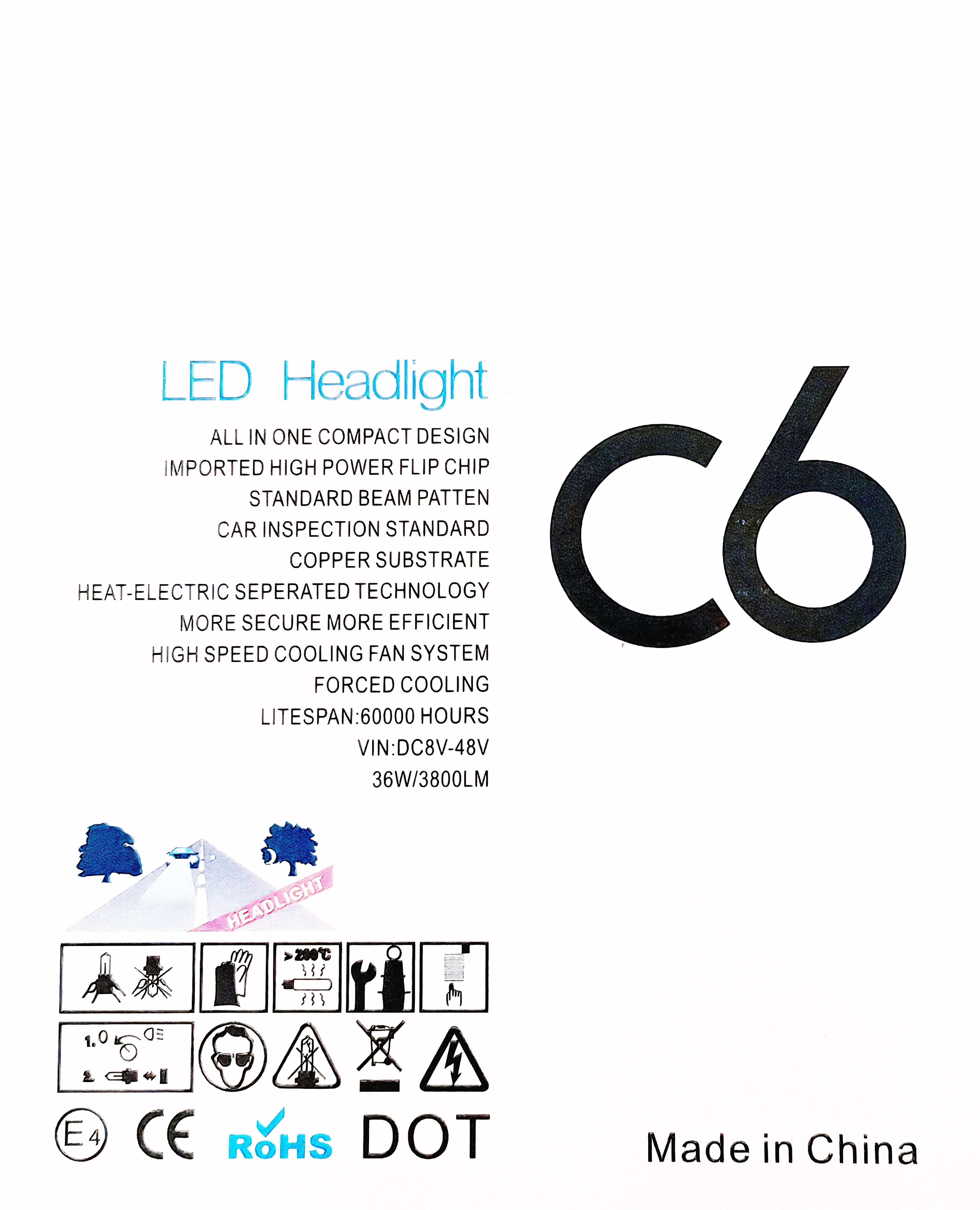 Turbo Led C6 - H4
