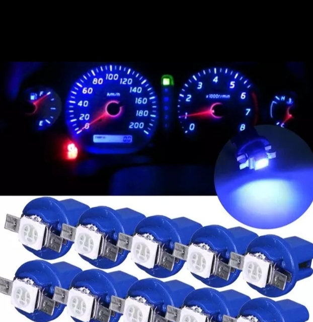 Ampolleta Led Automóvil de tablero T5,  B8.5D