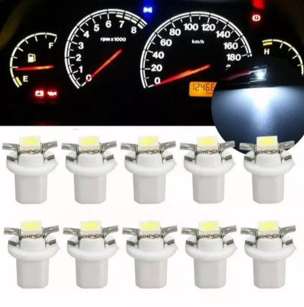 Ampolleta Led Automóvil de tablero T5,  B8.5D