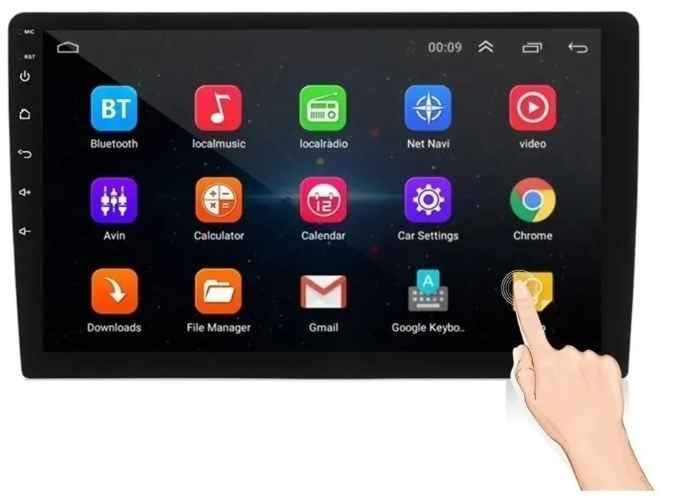 Radio Android 9"  1GB Ram  16 GB de amacenamiento