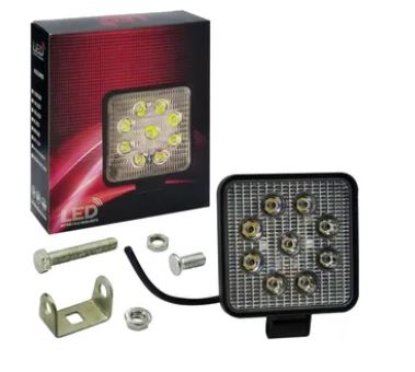 Neblinero Cuadrados,  9 Led ,  27w  2 unidades  (Par)