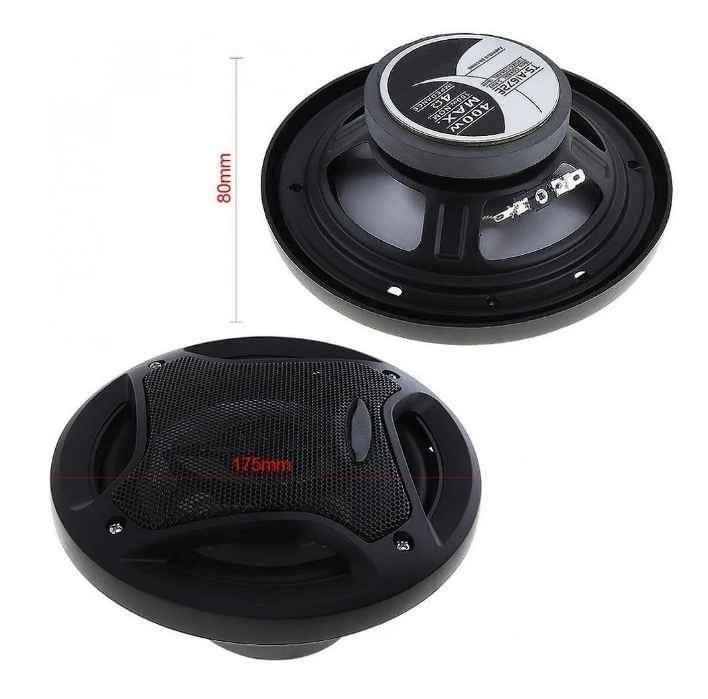 kit de 2 Parlantes de 16 Cm automóvil