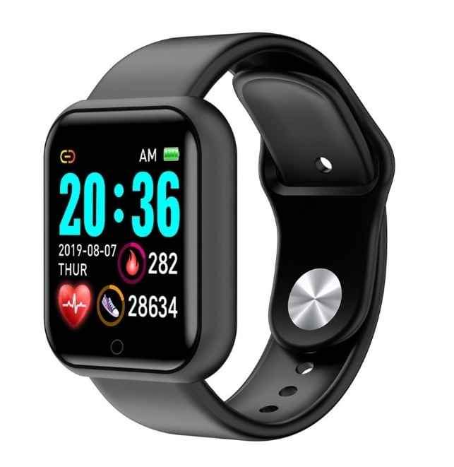 Smartwach Y68/D20 Negro
