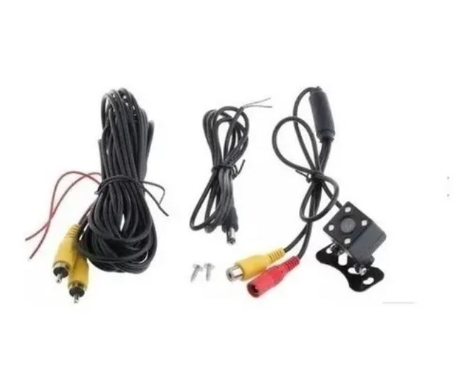 Cámara Auto Retroceso cuadrada Visión Nocturna 4 Led Ip67