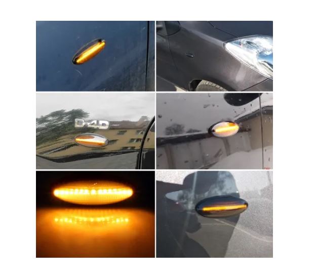 Par Intermitente Secuencial Toyota New Yaris Rav4 Corolla
