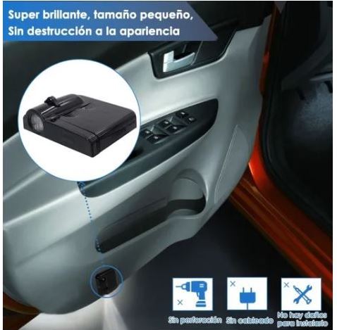 Proyector de insignia TRD Luces de cortesía a piso