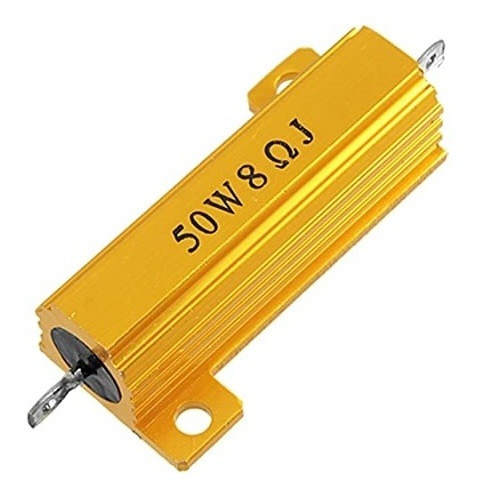 Resistencia De Carga 8 Ohm Elimina Parpadeo Y Error Canbus 50W