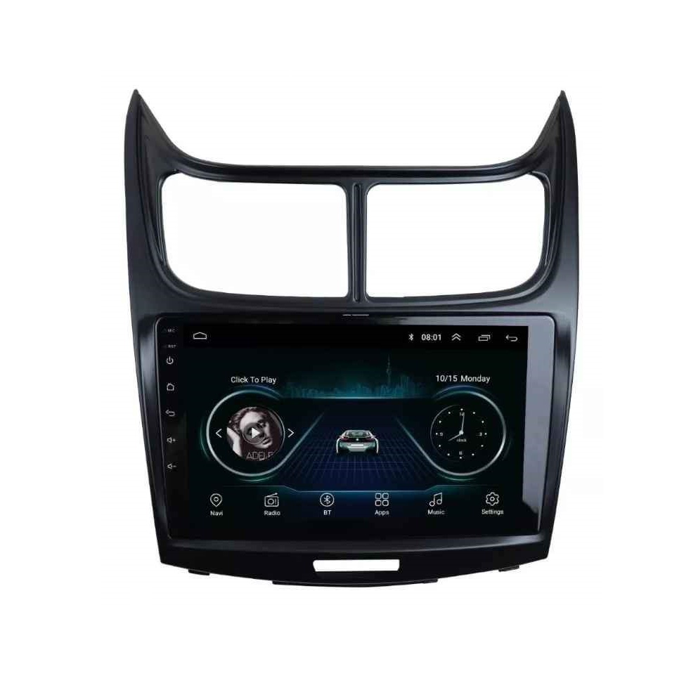 Bisel 9" + Radio Android Chevrolet Sail Classic 2010 al 2014