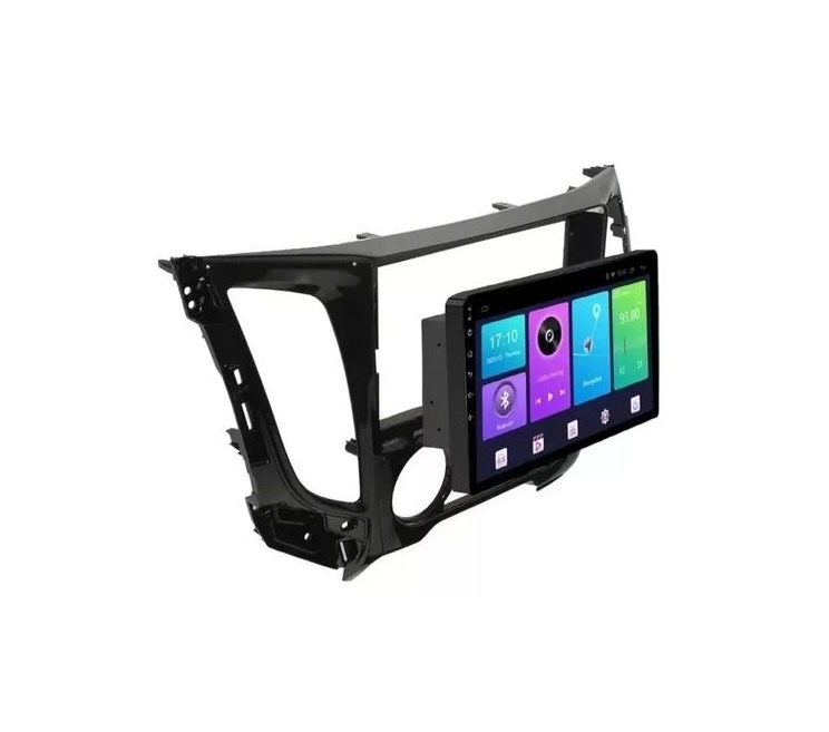 Bisel Para Radio Adaptador Mitsubishi L200 9 Pulgadas 2015-2019
