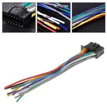 Ramal cables para Radio  Pioneer, conector estándar ISO de 16 Pines fusible izquierda