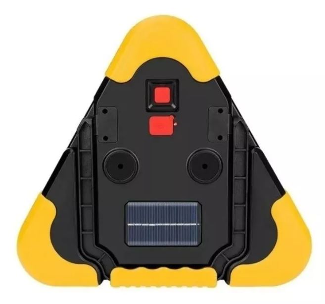 triangulo de emergencia Led Carga Solar